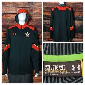 Under Armour Hoodie Mens 2XL Southampton Saints Training Jacket Full Zip Storm
